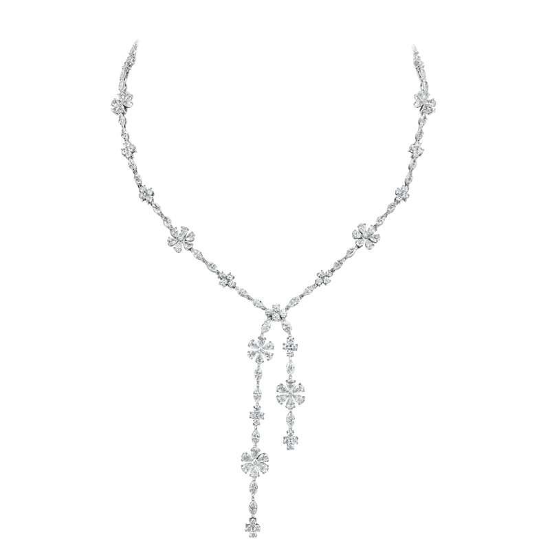 Forget-Me-Not by Harry Winston, Lariat Diamond Necklace